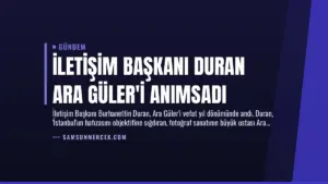 İletişim Başkanı Duran Ara Güler’i Anımsadı