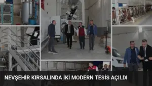Nevşehir Kırsalında İki Modern Tesis Açıldı