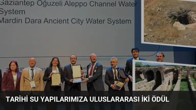 Tarihi Su Yapılarımıza Uluslararası İki Ödül