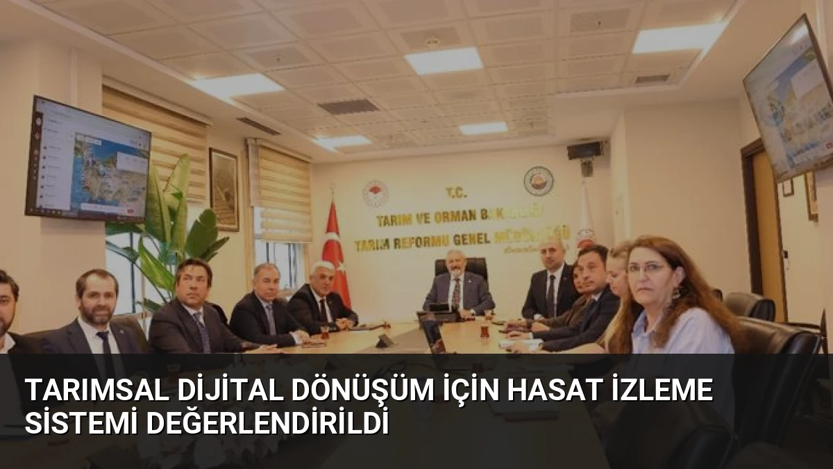 Tarımsal Dijital Dönüşüm İçin Hasat İzleme Sistemi Değerlendirildi