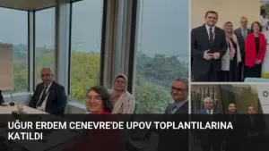 Uğur Erdem Cenevre’de UPOV Toplantılarına Katıldı